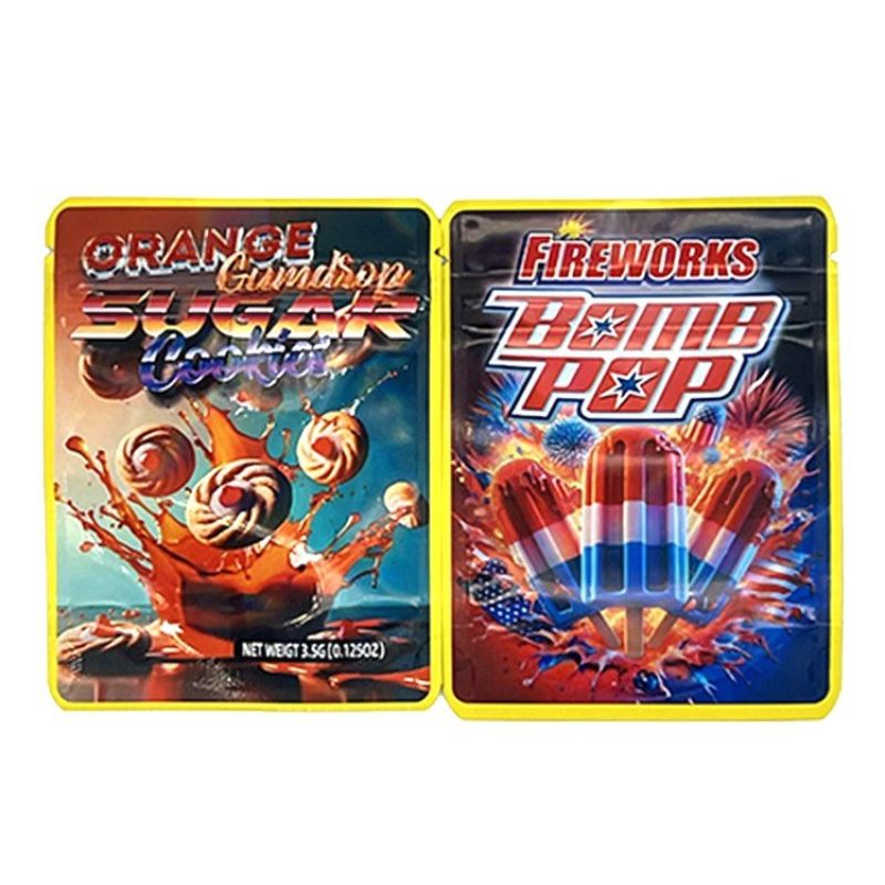 Exotic Edition 3.5g Holographic Mylar Bags